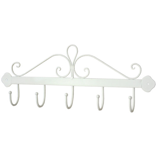 Marlow Home Co. Scroll 5 Coat Hooks Wayfair.co.uk